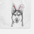 Kira the Siberian Husky Decorative Hand Towel