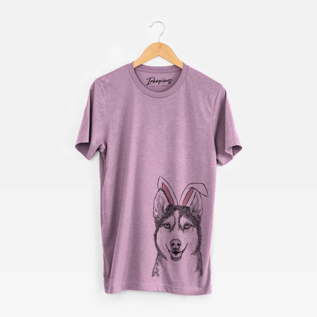 Easter Kira the Siberian Husky - Unisex Crewneck