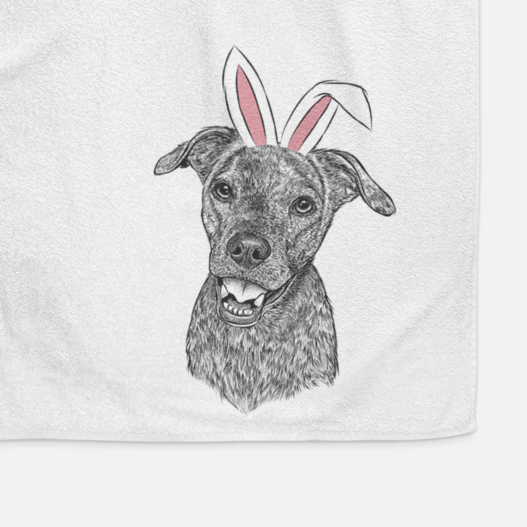 Kirby the Mountain Cur Mix Decorative Hand Towel