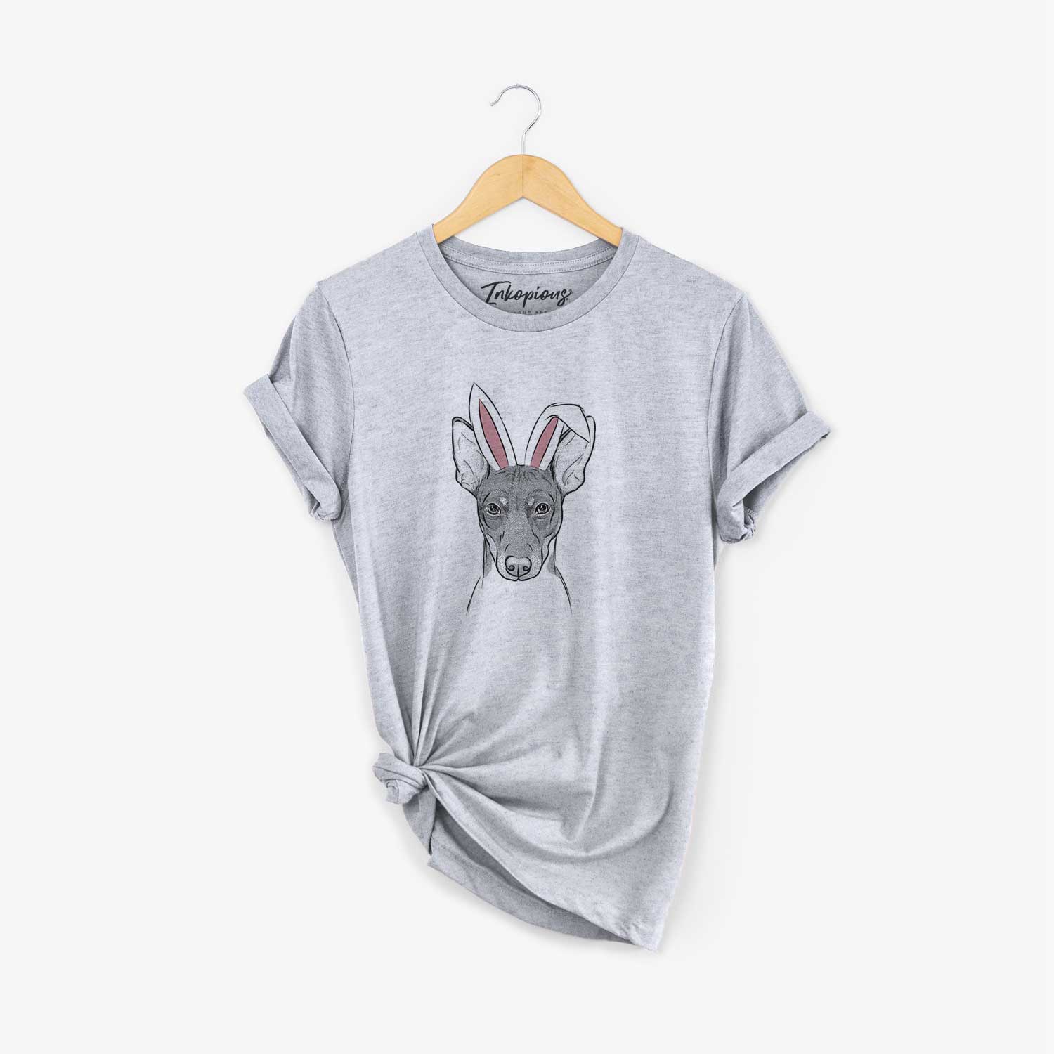 Easter Knox the Rat Terrier - Unisex Crewneck