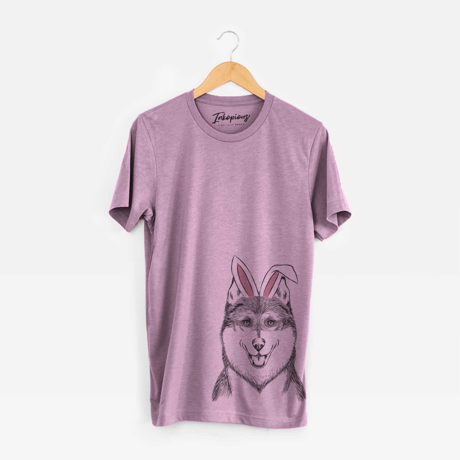 Easter Koda the Siberian Husky - Unisex Crewneck