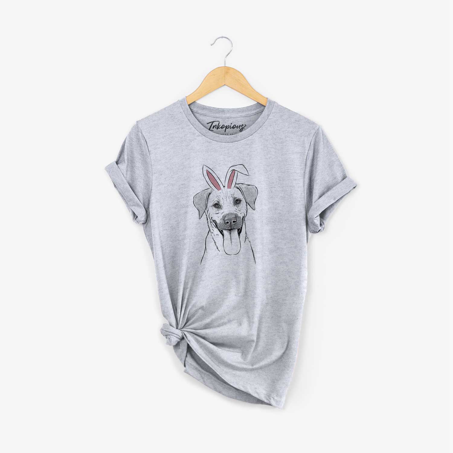 Easter Koda the Black Mouth Cur - Unisex Crewneck