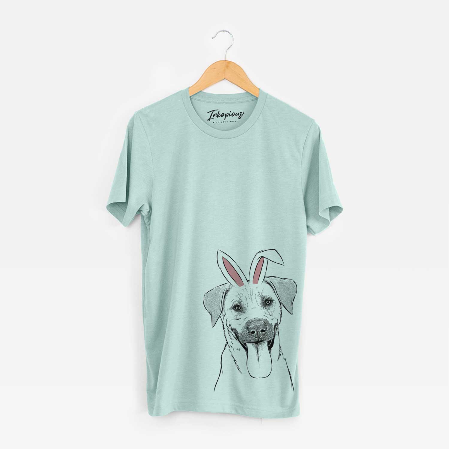 Easter Koda the Black Mouth Cur - Unisex Crewneck