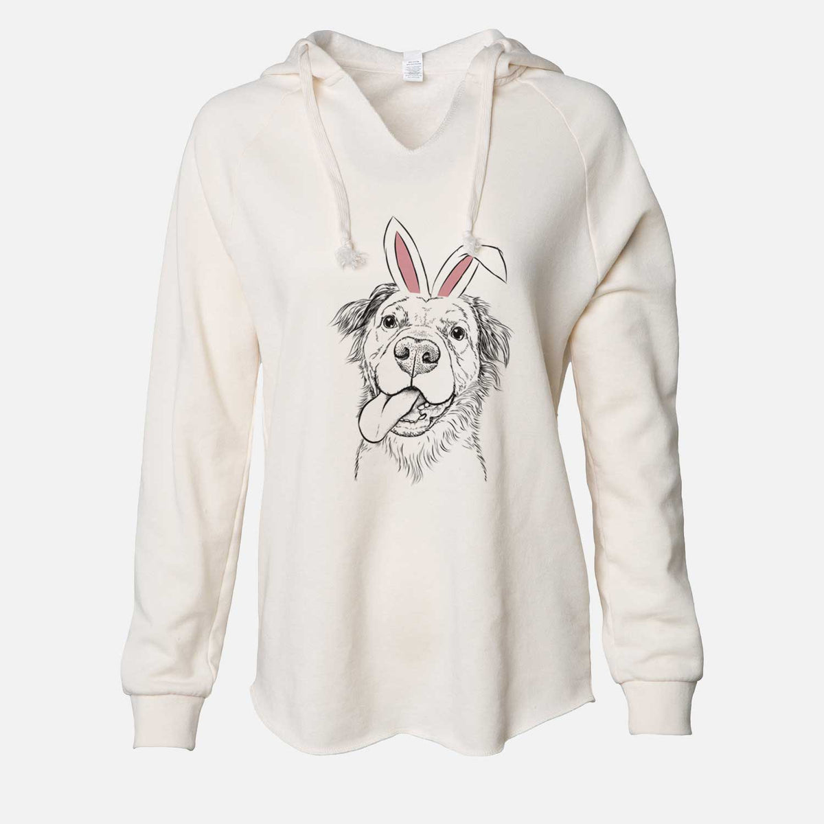 Easter Koda the Pitbull Chow Mix - Cali Wave Hooded Sweatshirt