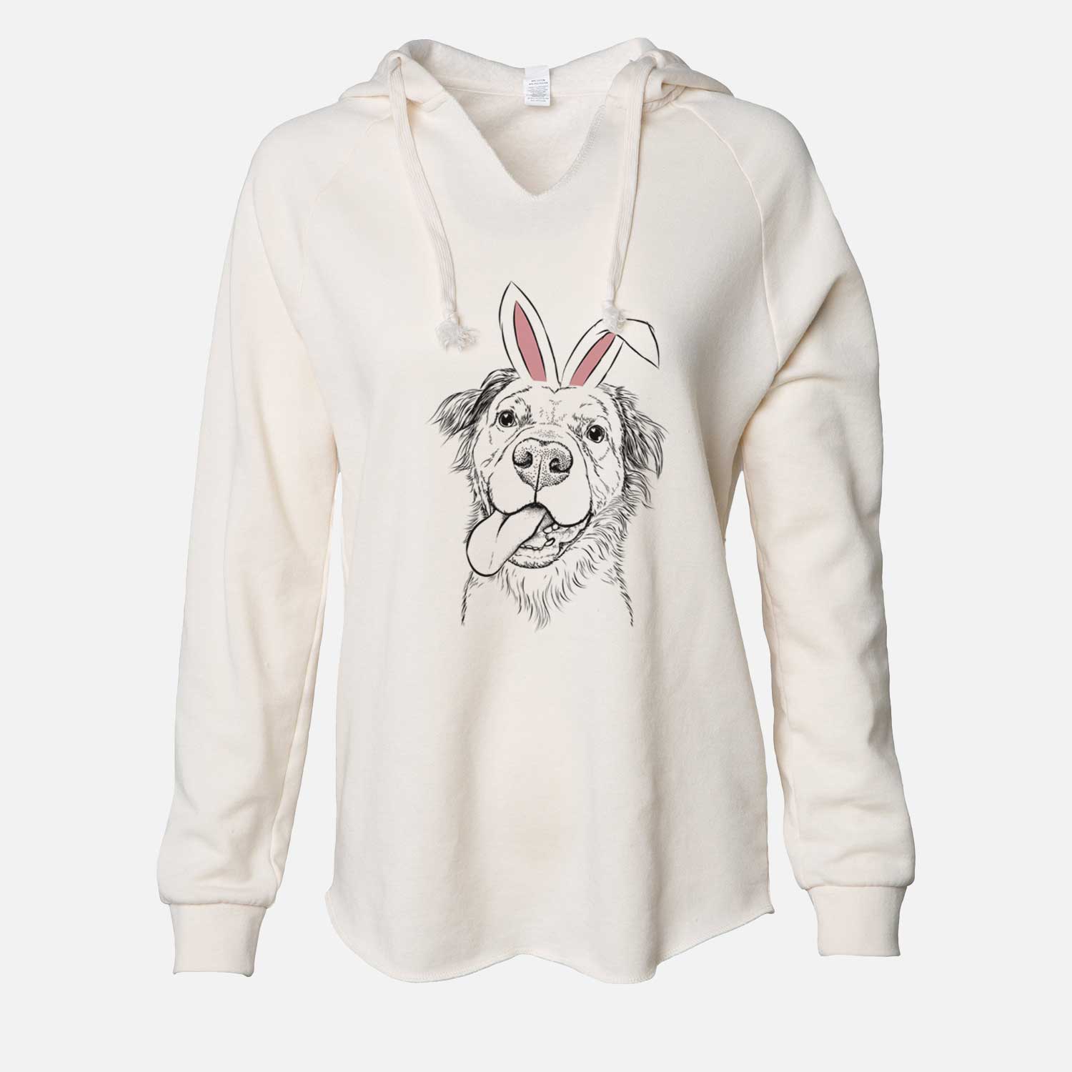 Easter Koda the Pitbull Chow Mix - Cali Wave Hooded Sweatshirt