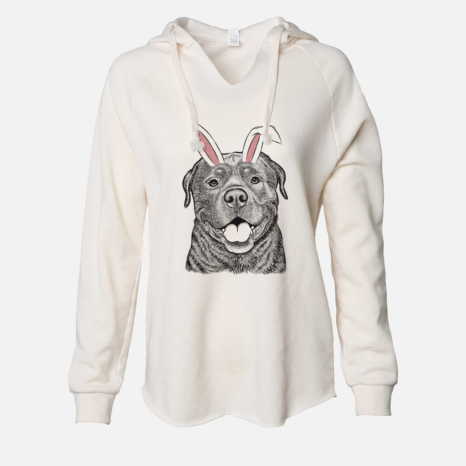 Easter Kojak the Rottweiler - Cali Wave Hooded Sweatshirt