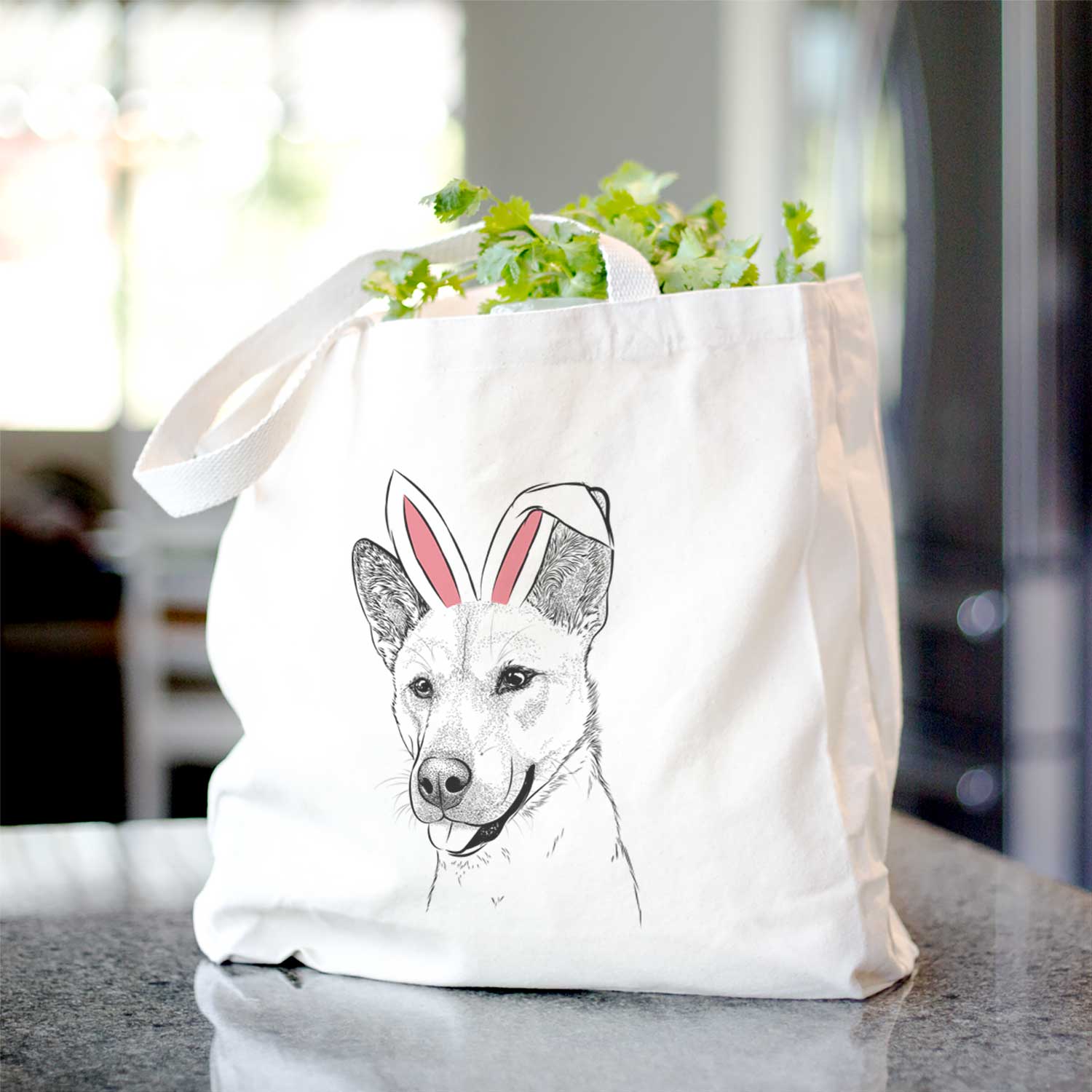 Kulfi the Jindo Shiba Inu Mix - Tote Bag