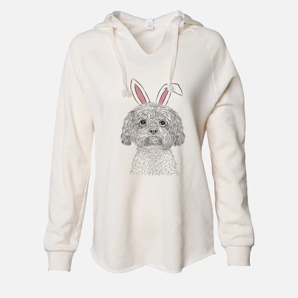 Easter Lane the Lhasa Apso - Cali Wave Hooded Sweatshirt