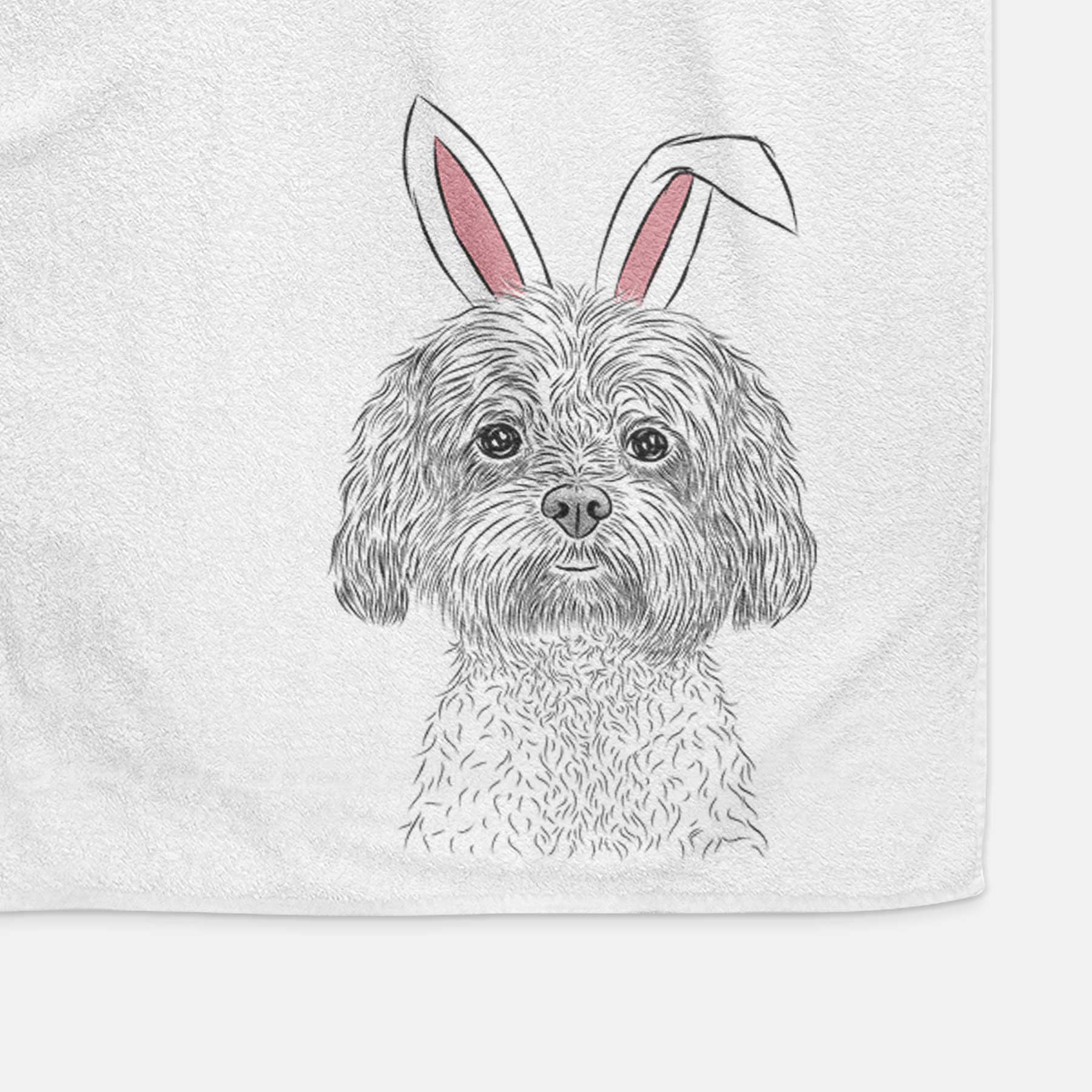 Lane the Lhasa Apso Decorative Hand Towel