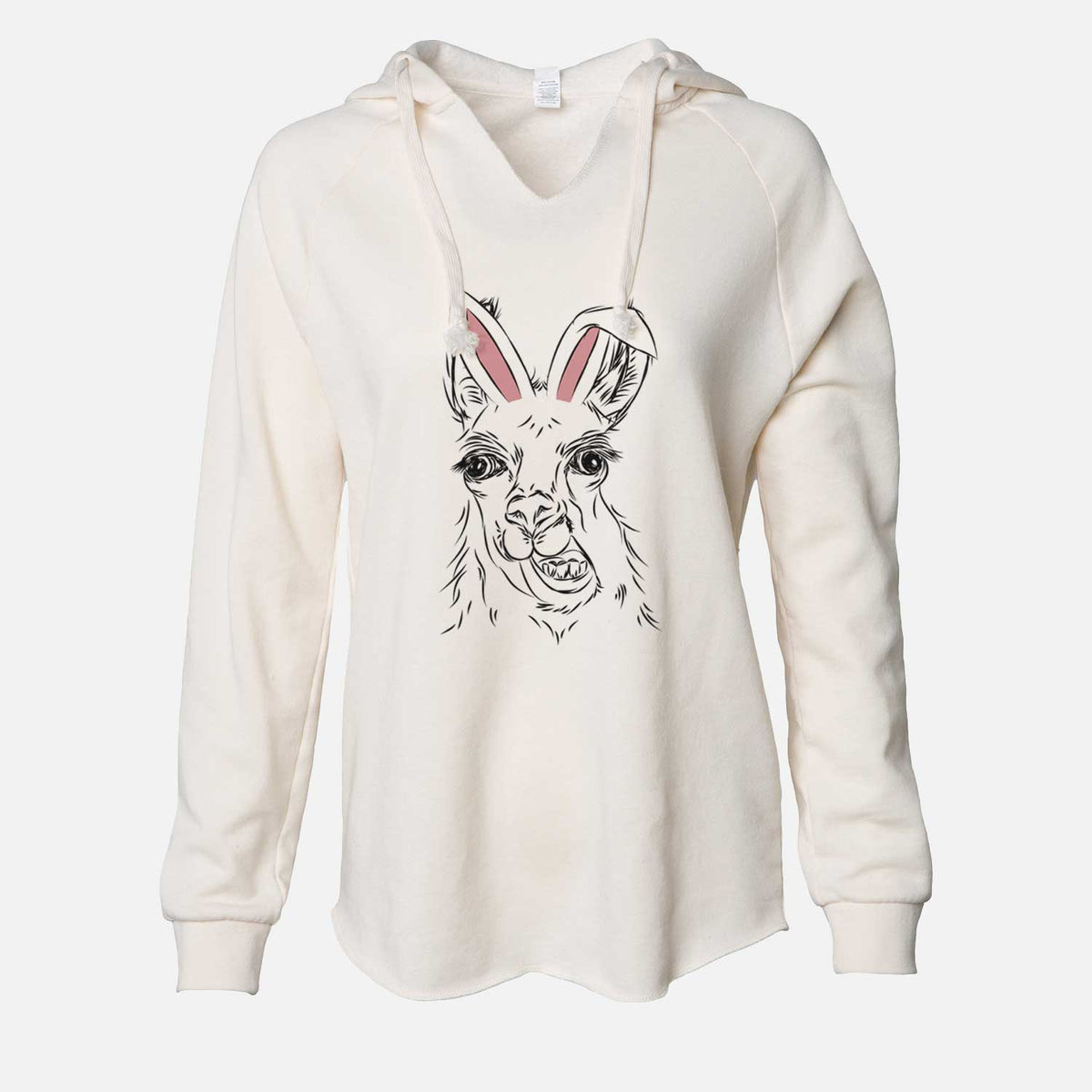 Easter Larry the Llama - Cali Wave Hooded Sweatshirt