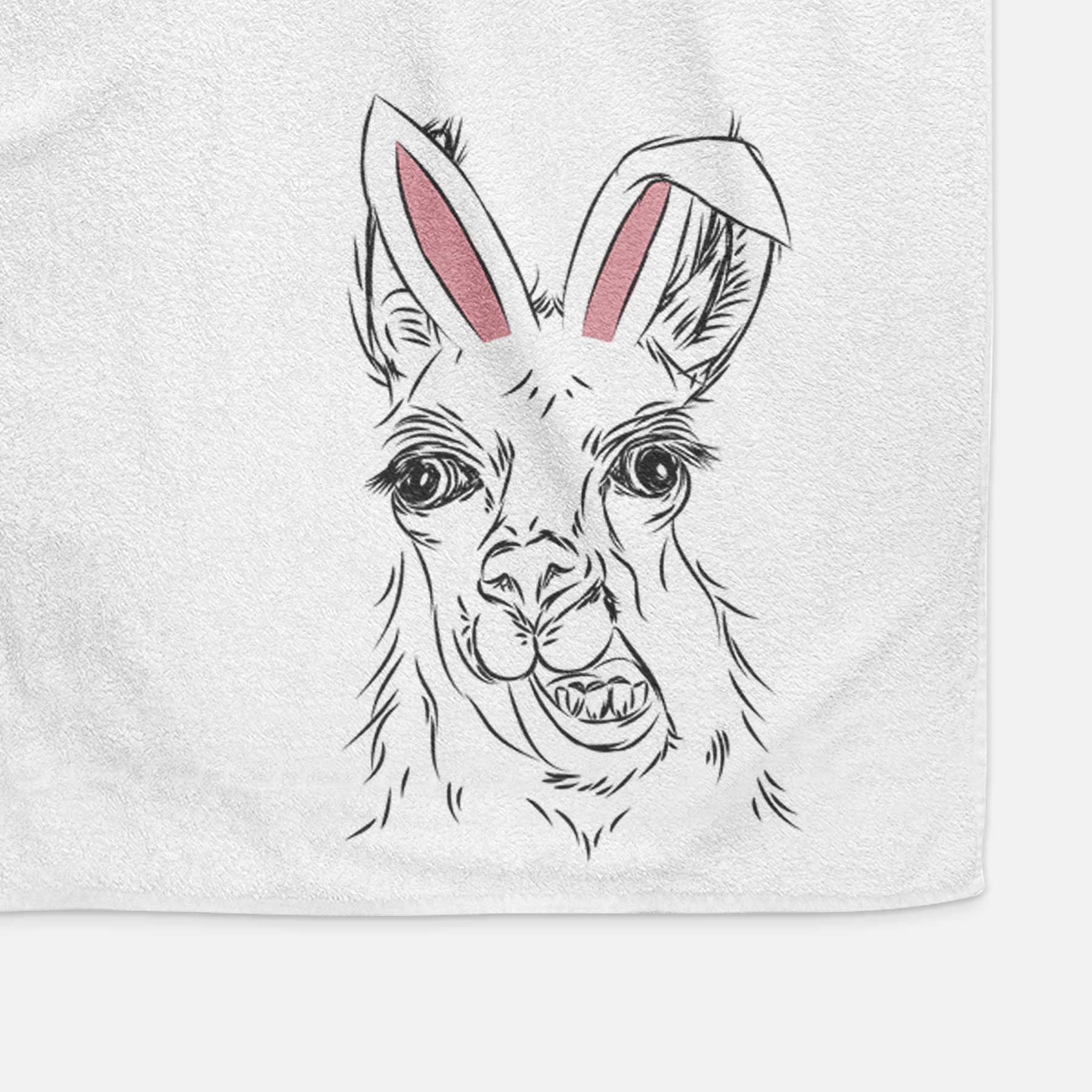 Larry the Llama Decorative Hand Towel