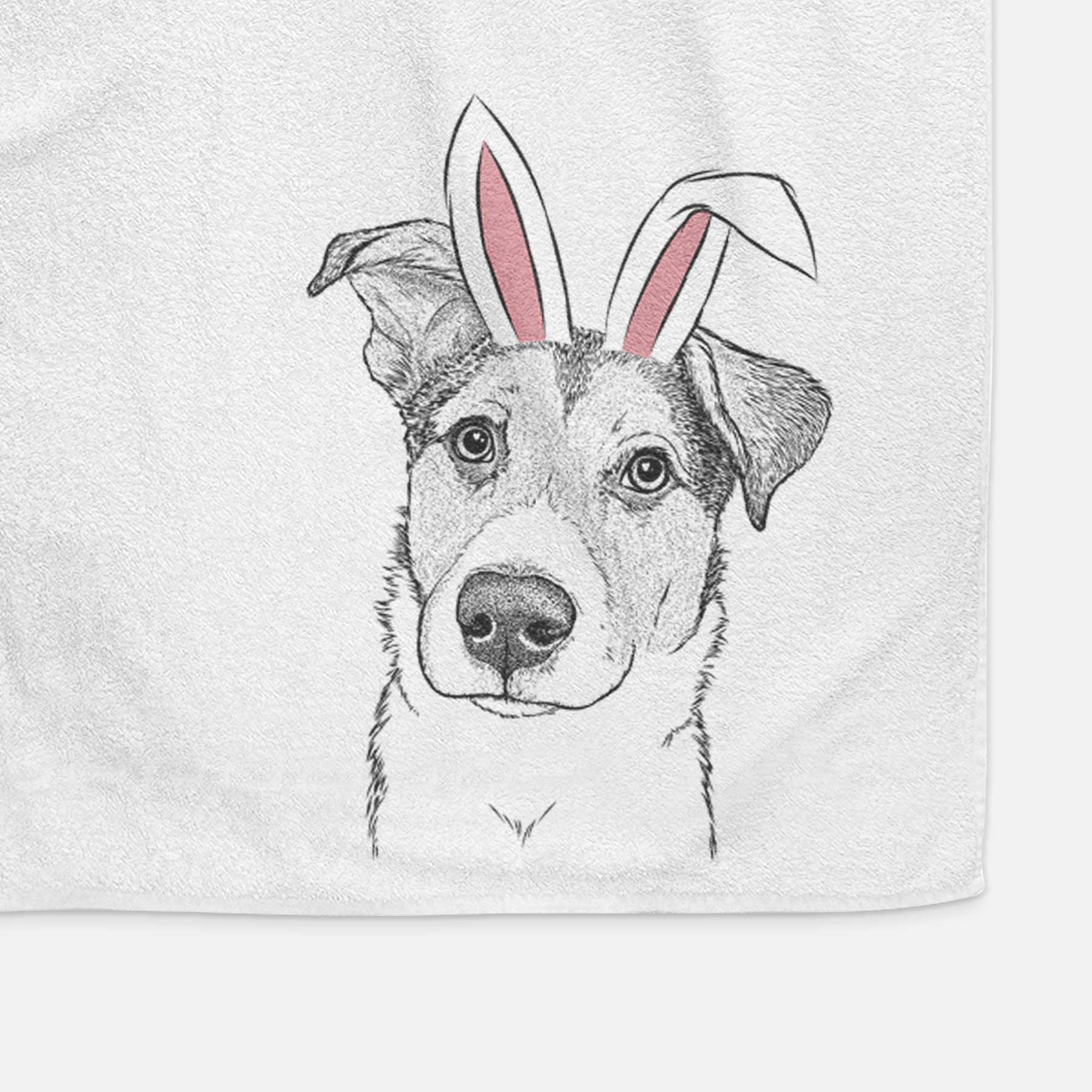 Leia the Mixed Breed Decorative Hand Towel