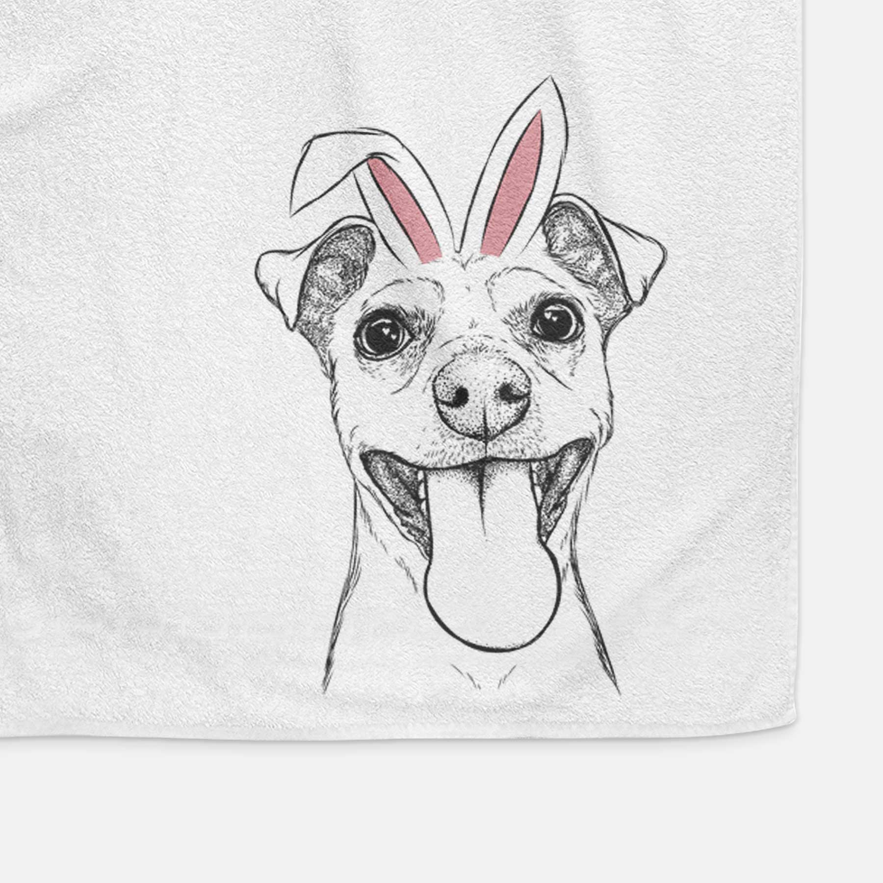 Lemmie the Mixed Breed Decorative Hand Towel