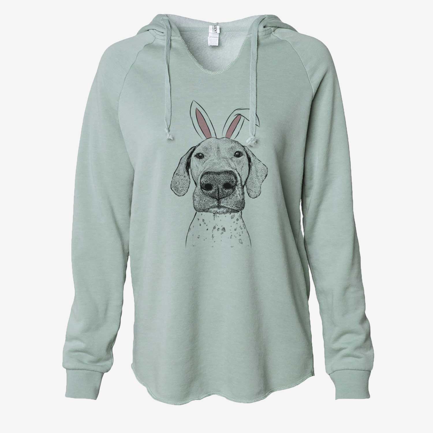 Easter Leroy the German Shorthaired Pointer - Cali Wave Hooded Sweatshirt