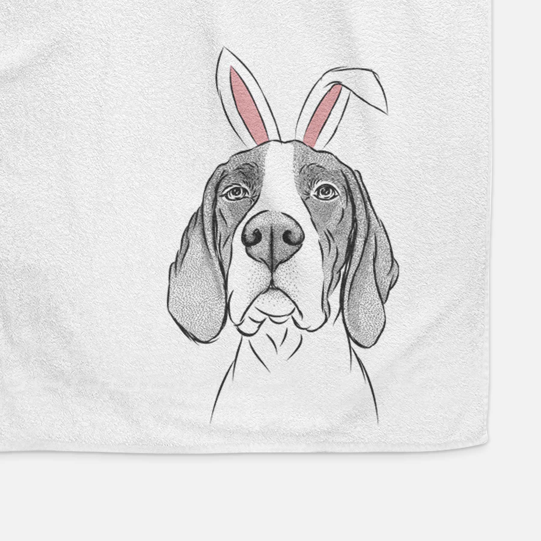 Liam the English Pointer Decorative Hand Towel