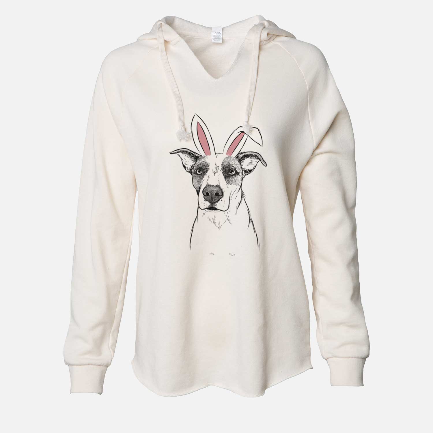 Easter Lily the Mixed Breed - Cali Wave Hooded Sweatshirt