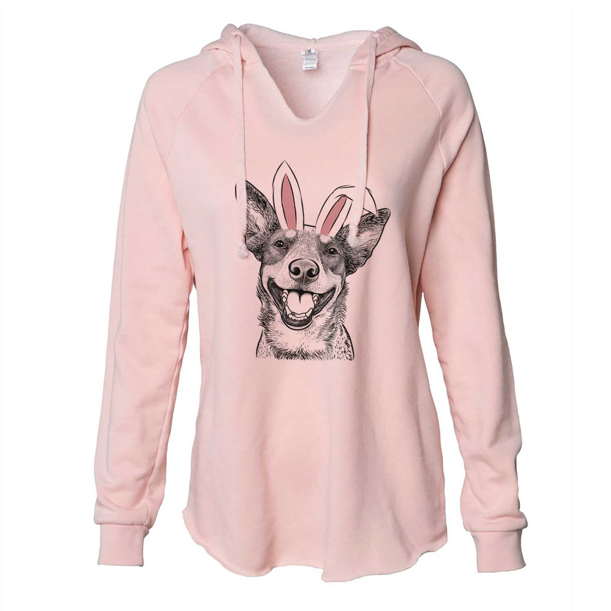 Easter Lily the Australian Cattle Dog - Cali Wave Hooded Sweatshirt