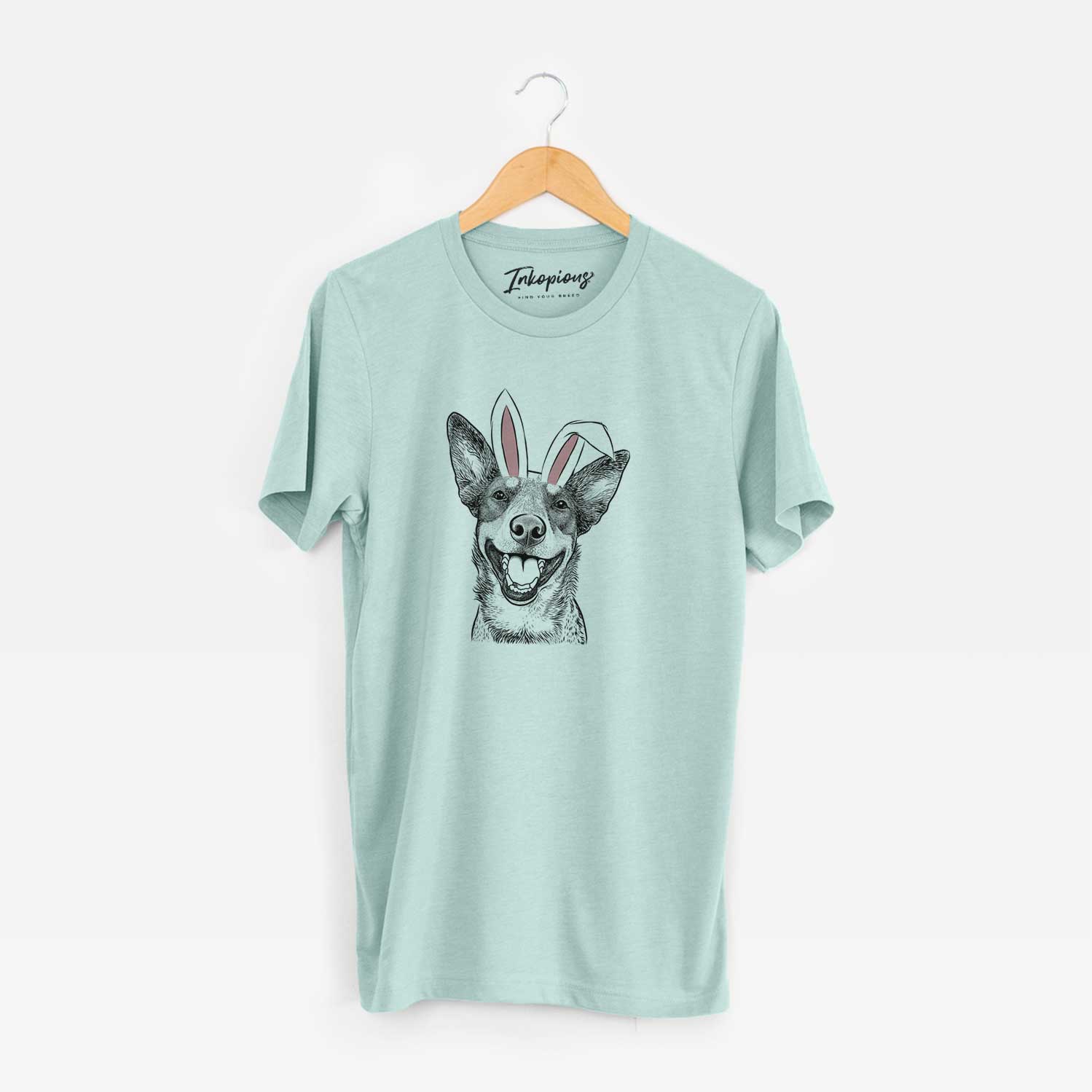 Easter Lily the Australian Cattle Dog - Unisex Crewneck