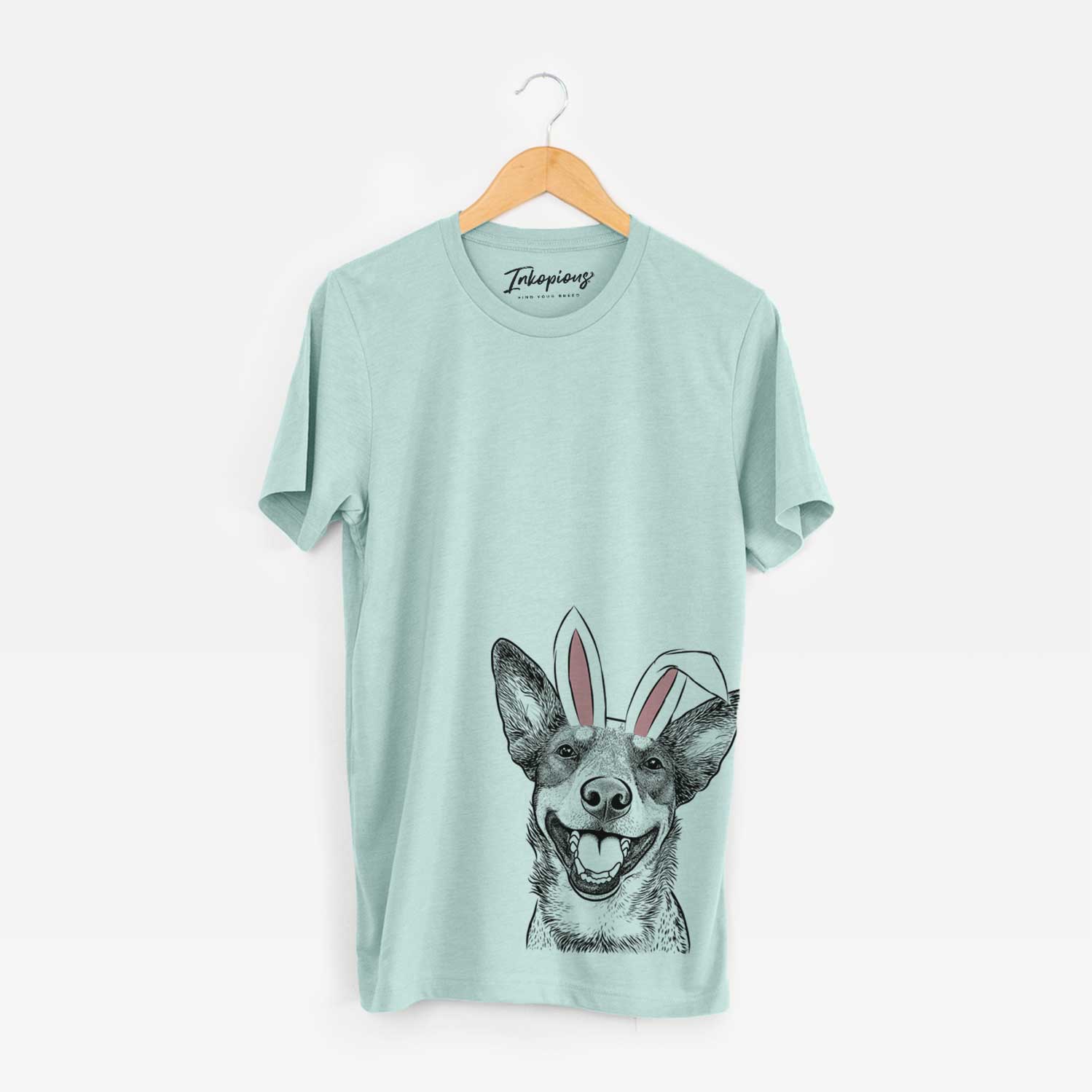 Easter Lily the Australian Cattle Dog - Unisex Crewneck