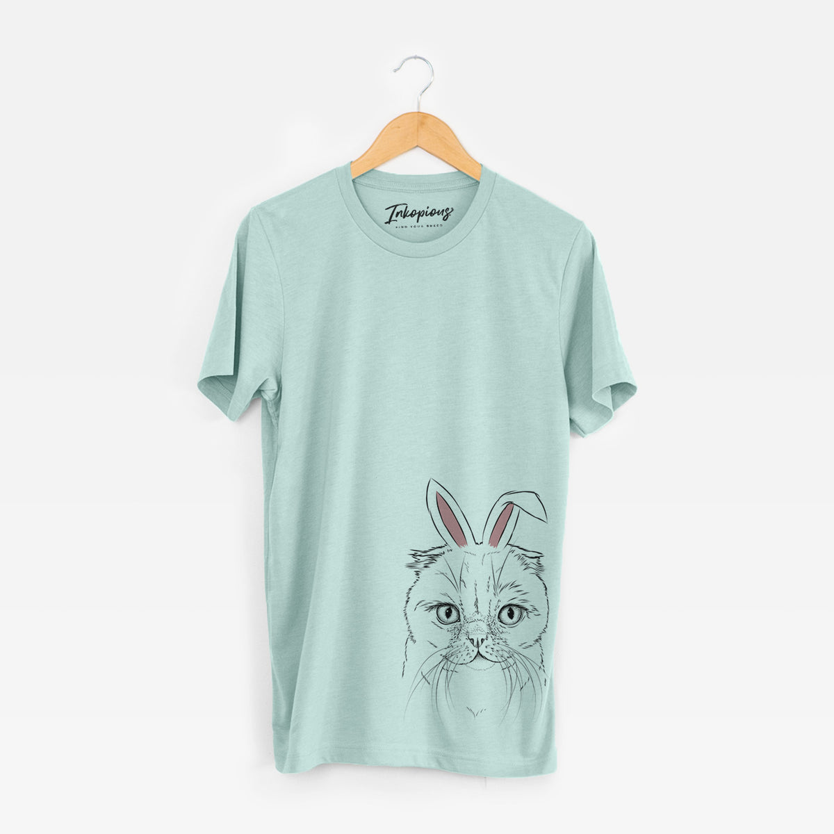 Easter Lina the Exotic Fold Cat - Unisex Crewneck