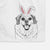 Little Man the Puggle Decorative Hand Towel