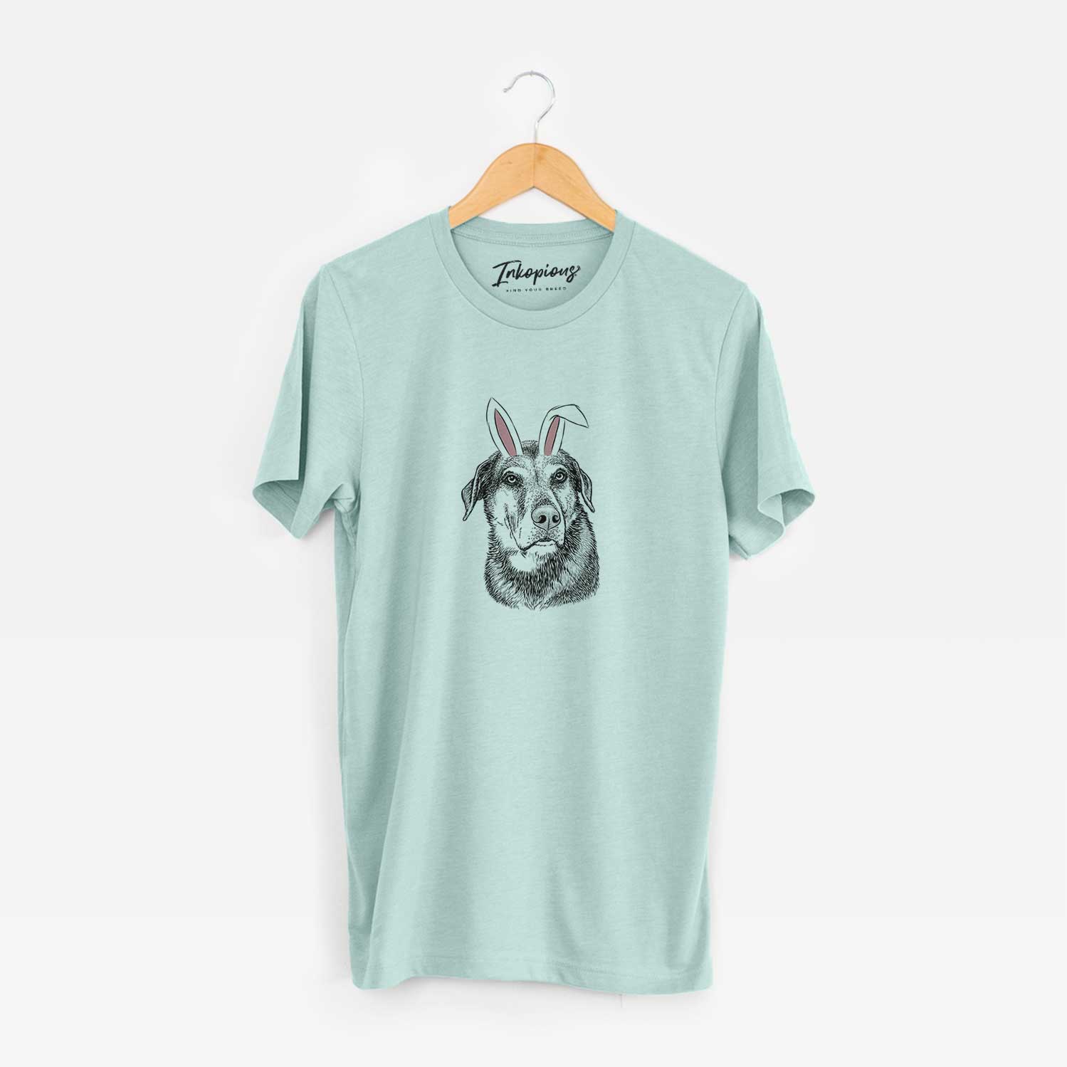 Easter Lobo the Shepherd Mix - Unisex Crewneck