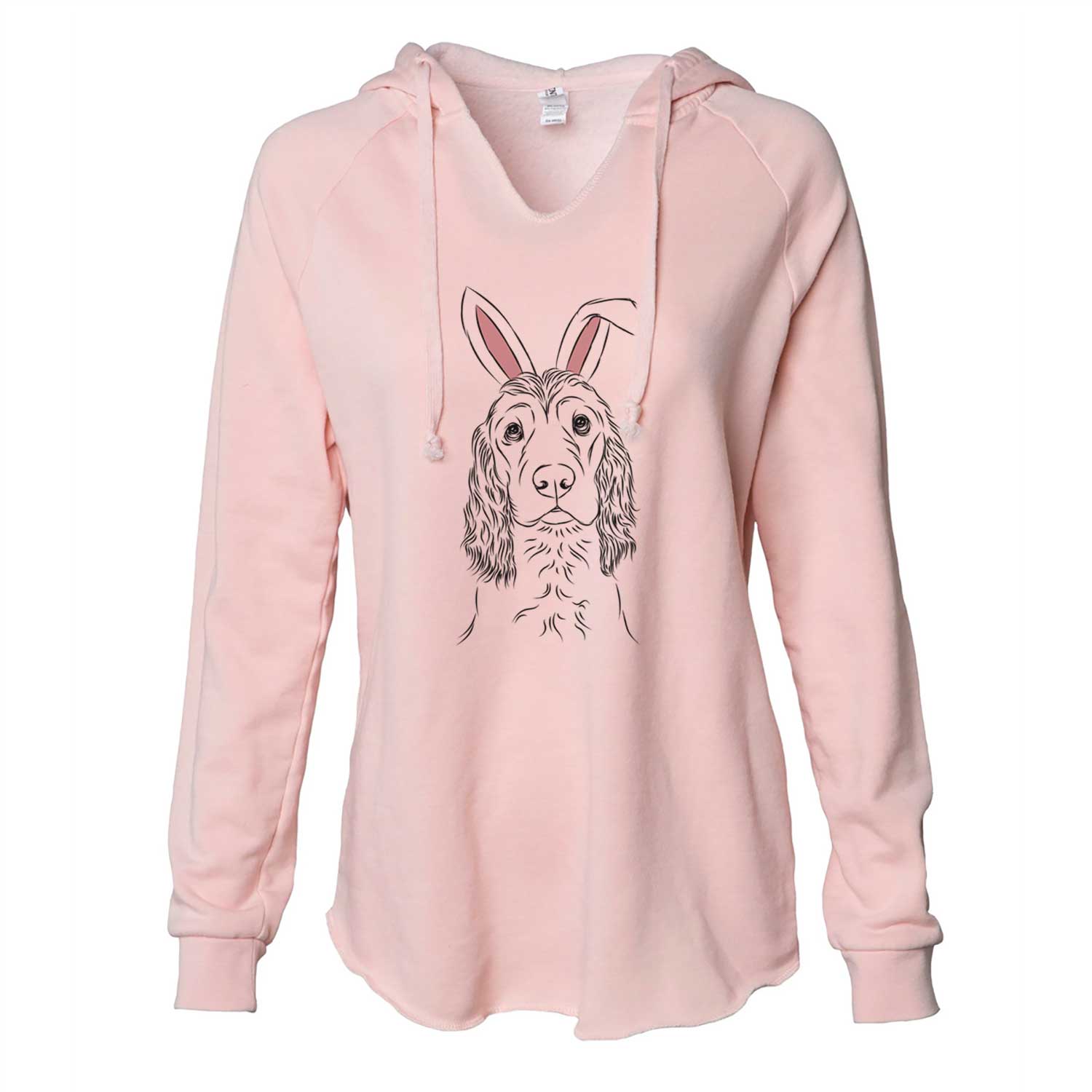 Easter Logan the Cocker Spaniel - Cali Wave Hooded Sweatshirt