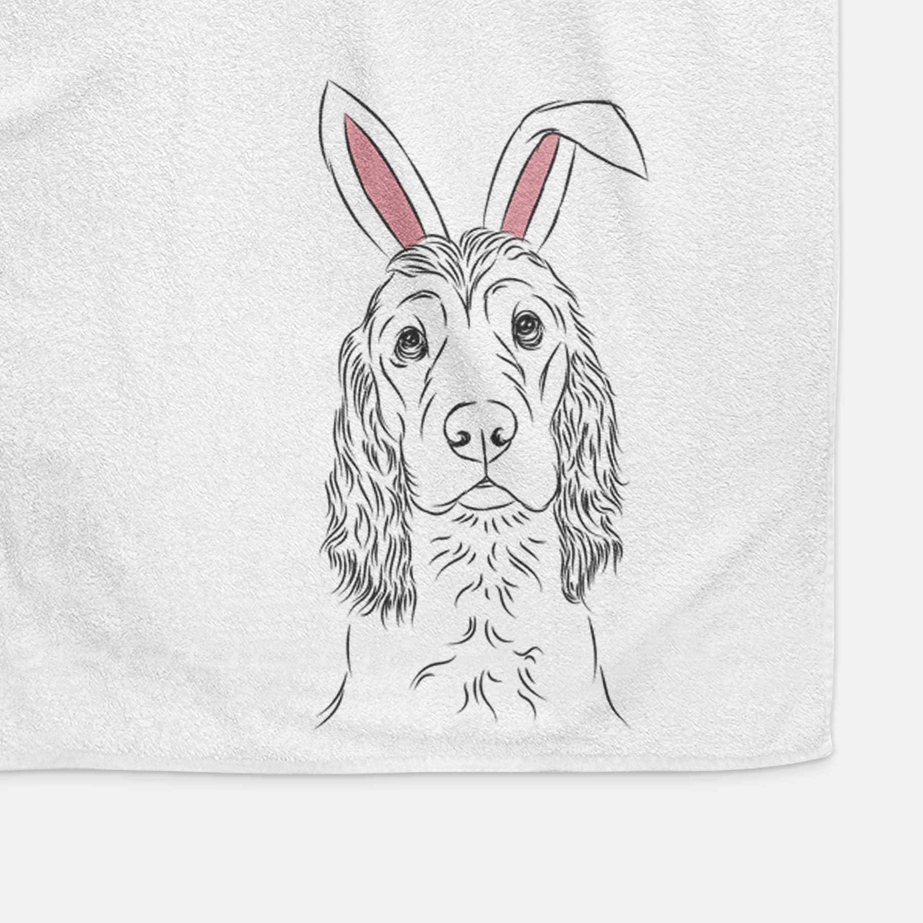 Logan the Cocker Spaniel Decorative Hand Towel