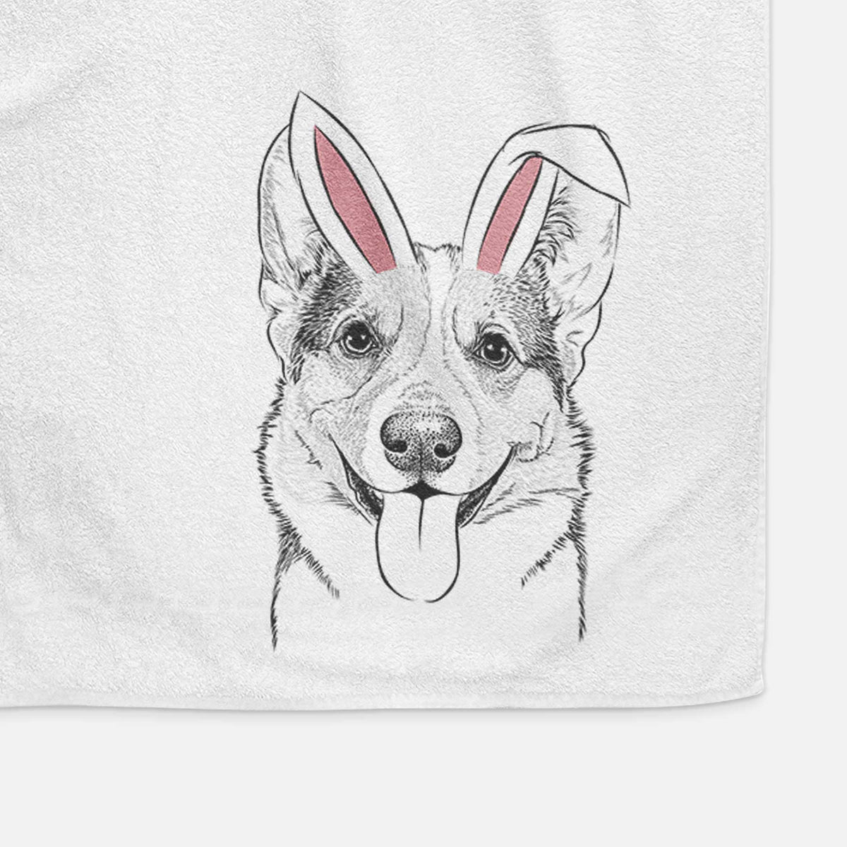 Loki the Corgi Decorative Hand Towel