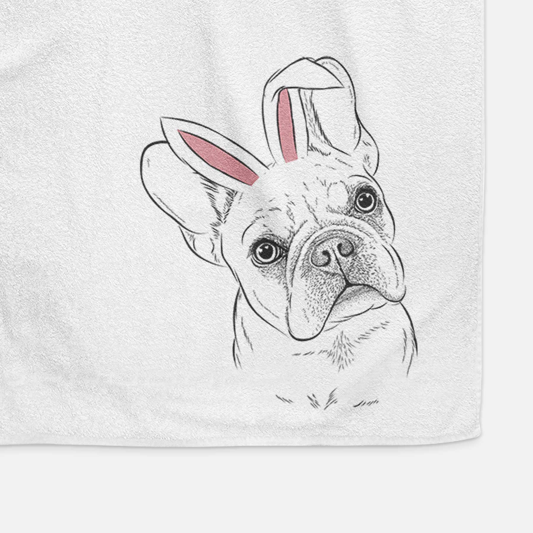 Loki the French Bulldog Decorative Hand Towel