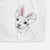 Lola the Chiweenie Decorative Hand Towel