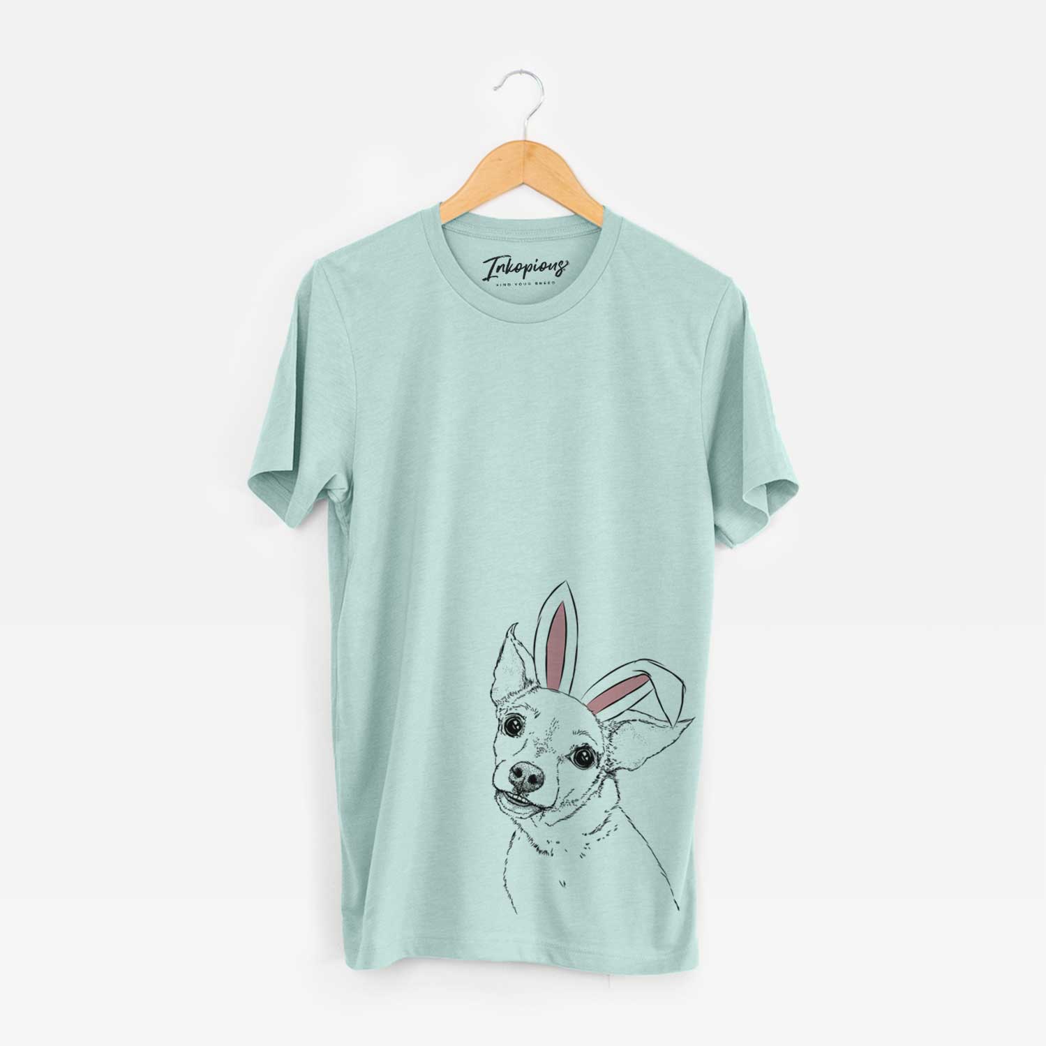 Easter Lola the Chiweenie - Unisex Crewneck