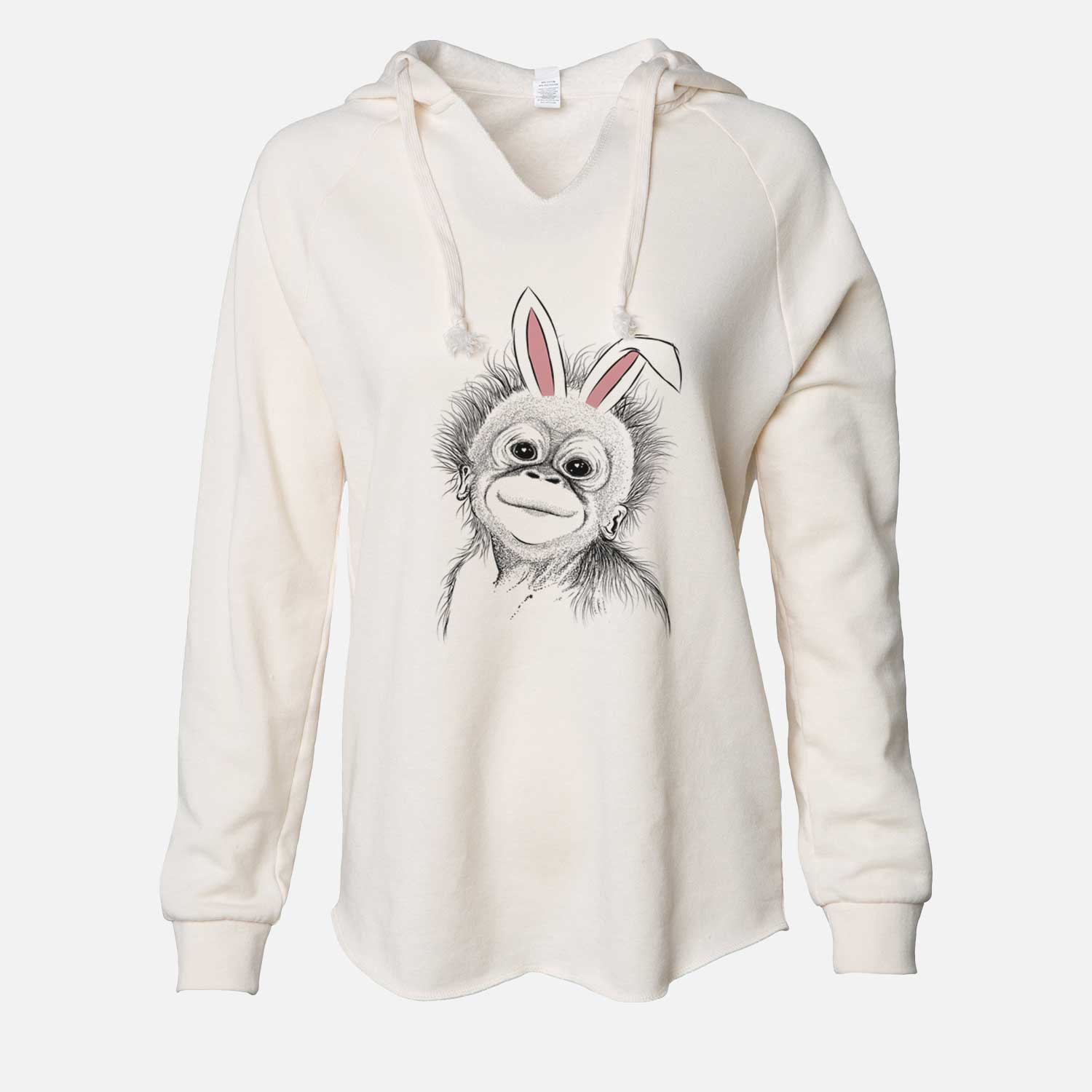 Easter Louie the Baby Orangutan - Cali Wave Hooded Sweatshirt