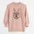 Easter Louie the English Bulldog - Unisex Pigment Dyed Crew Sweatshirt