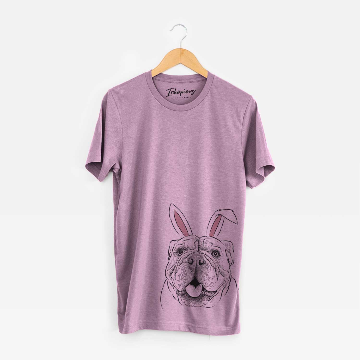 Easter Louie the English Bulldog - Unisex Crewneck