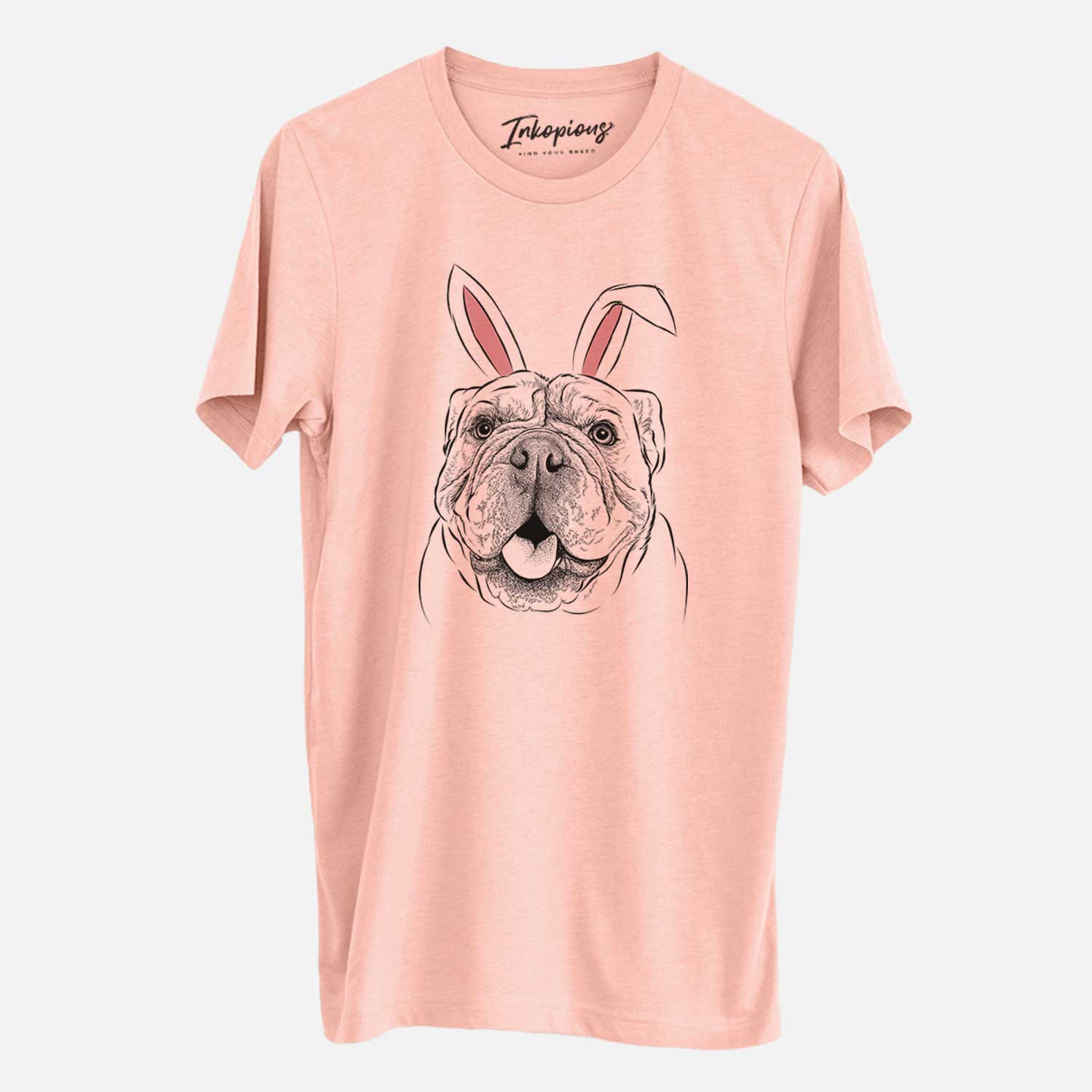 Easter Louie the English Bulldog - Unisex Crewneck