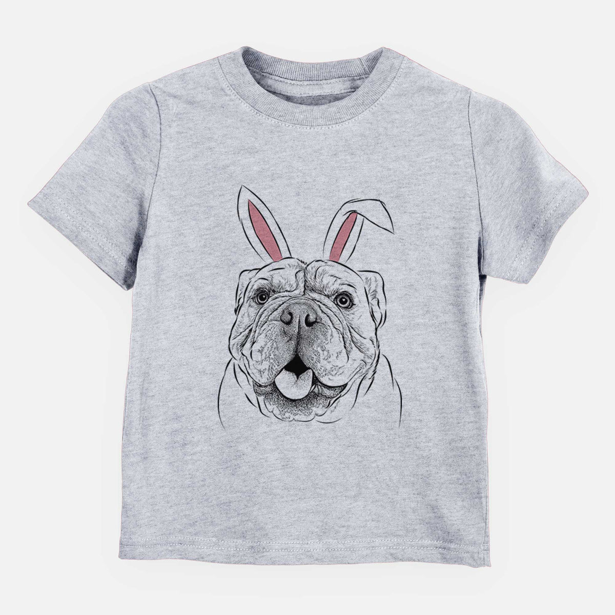Easter Louie the English Bulldog - Kids/Youth/Toddler Shirt