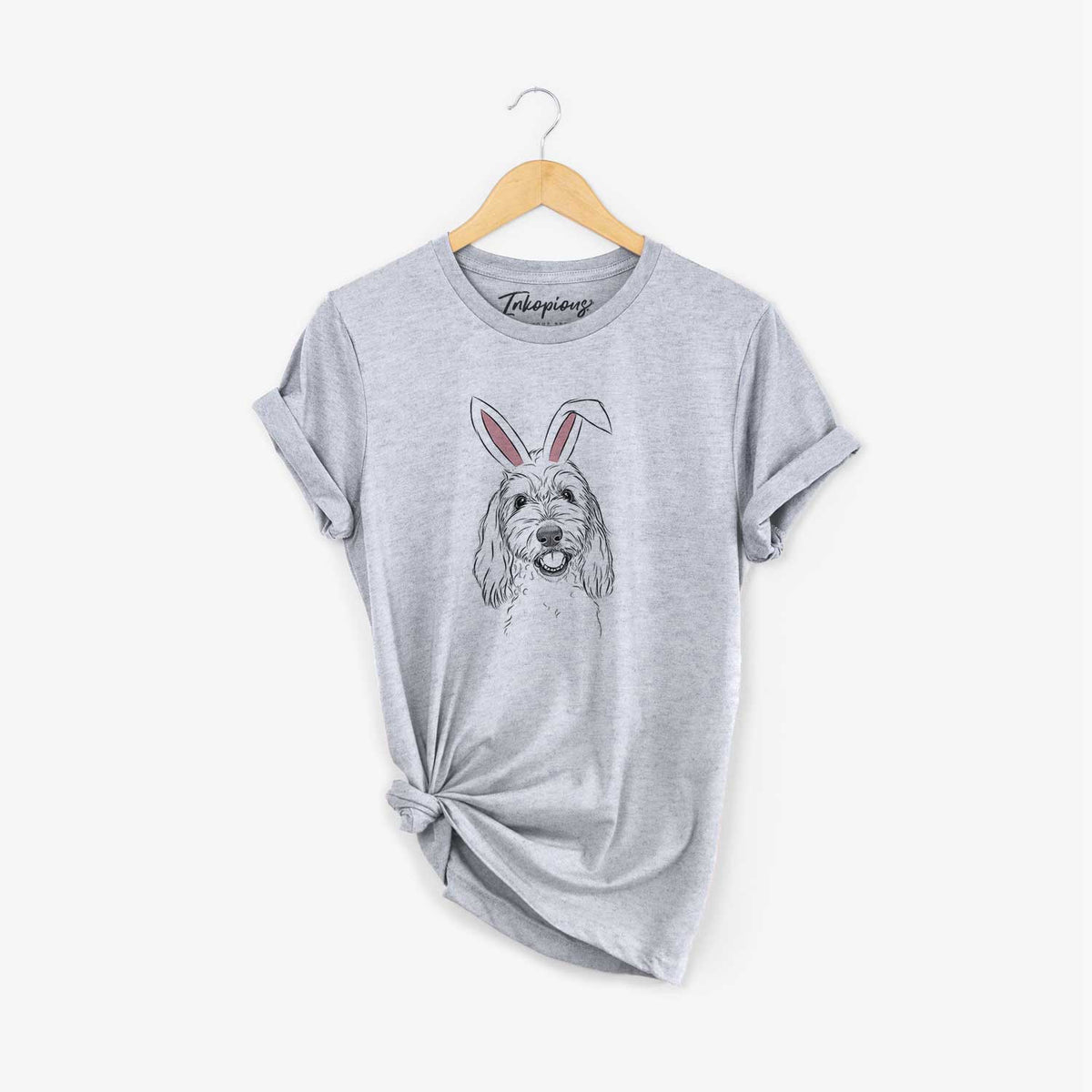 Easter Louie the Coton de Tulear - Unisex Crewneck