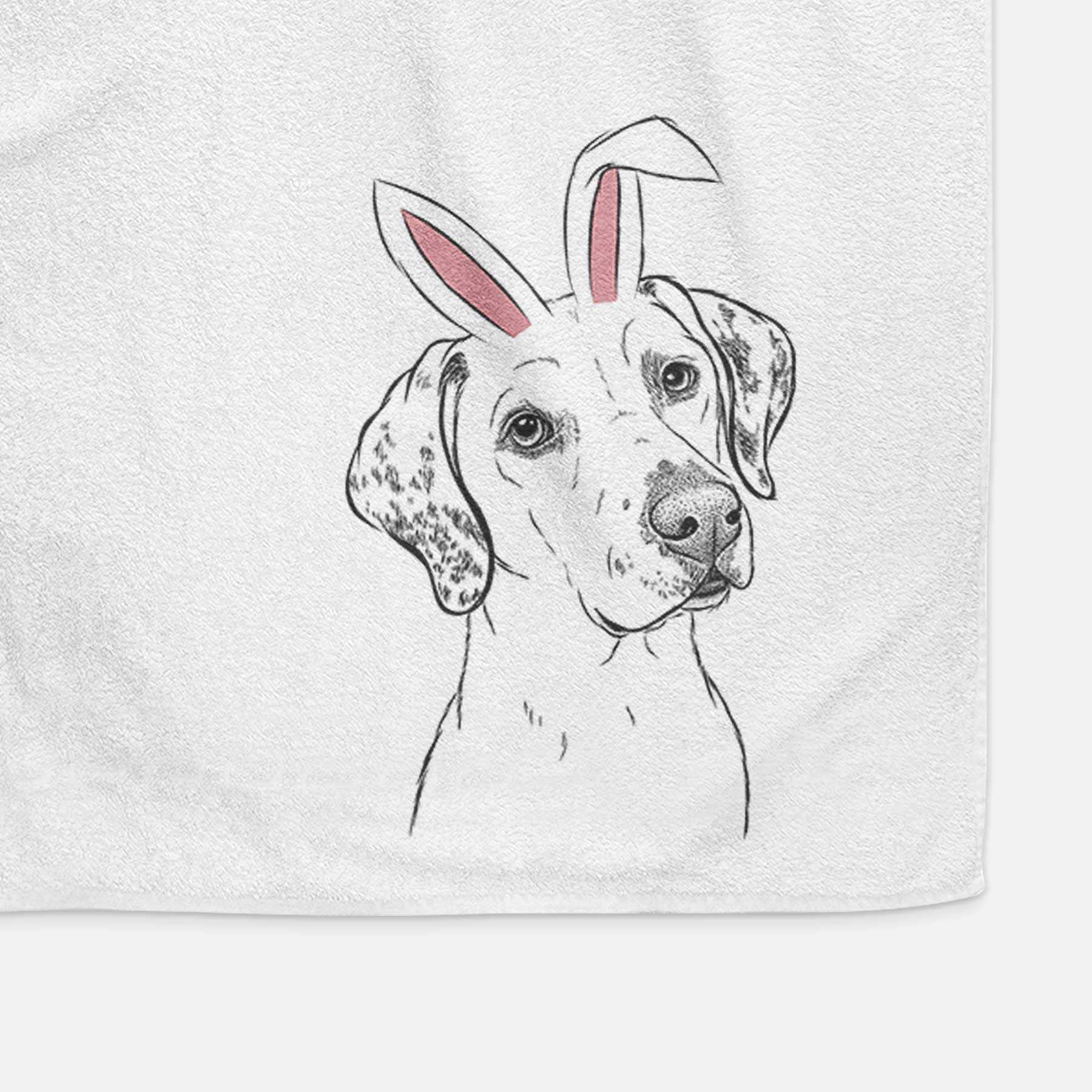 Lucky the Dalmatian Decorative Hand Towel