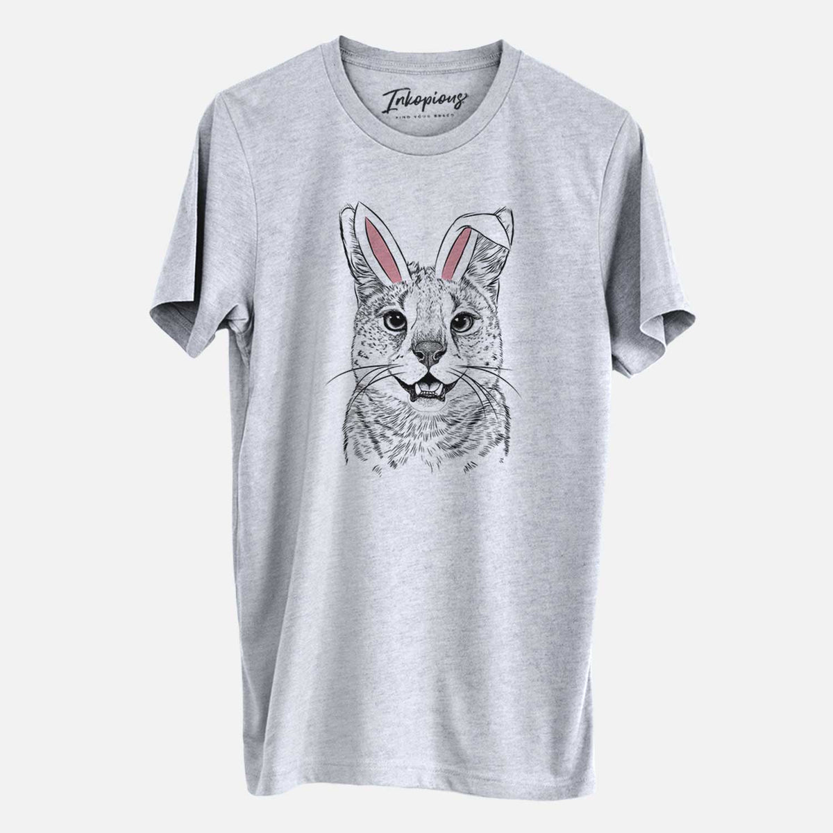 Easter Lucky the Serval Cat - Unisex Crewneck