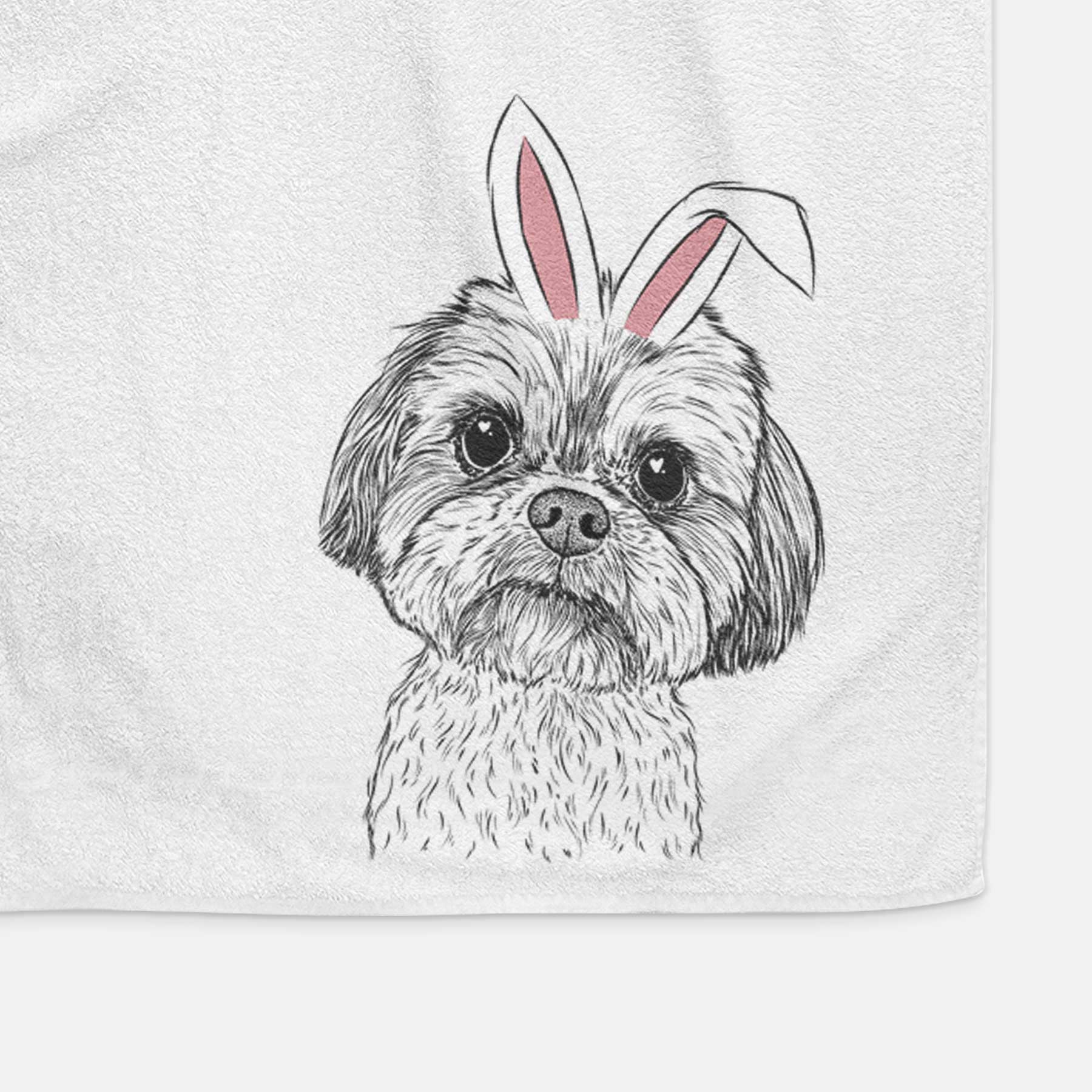 Lucy the Shorkie Decorative Hand Towel