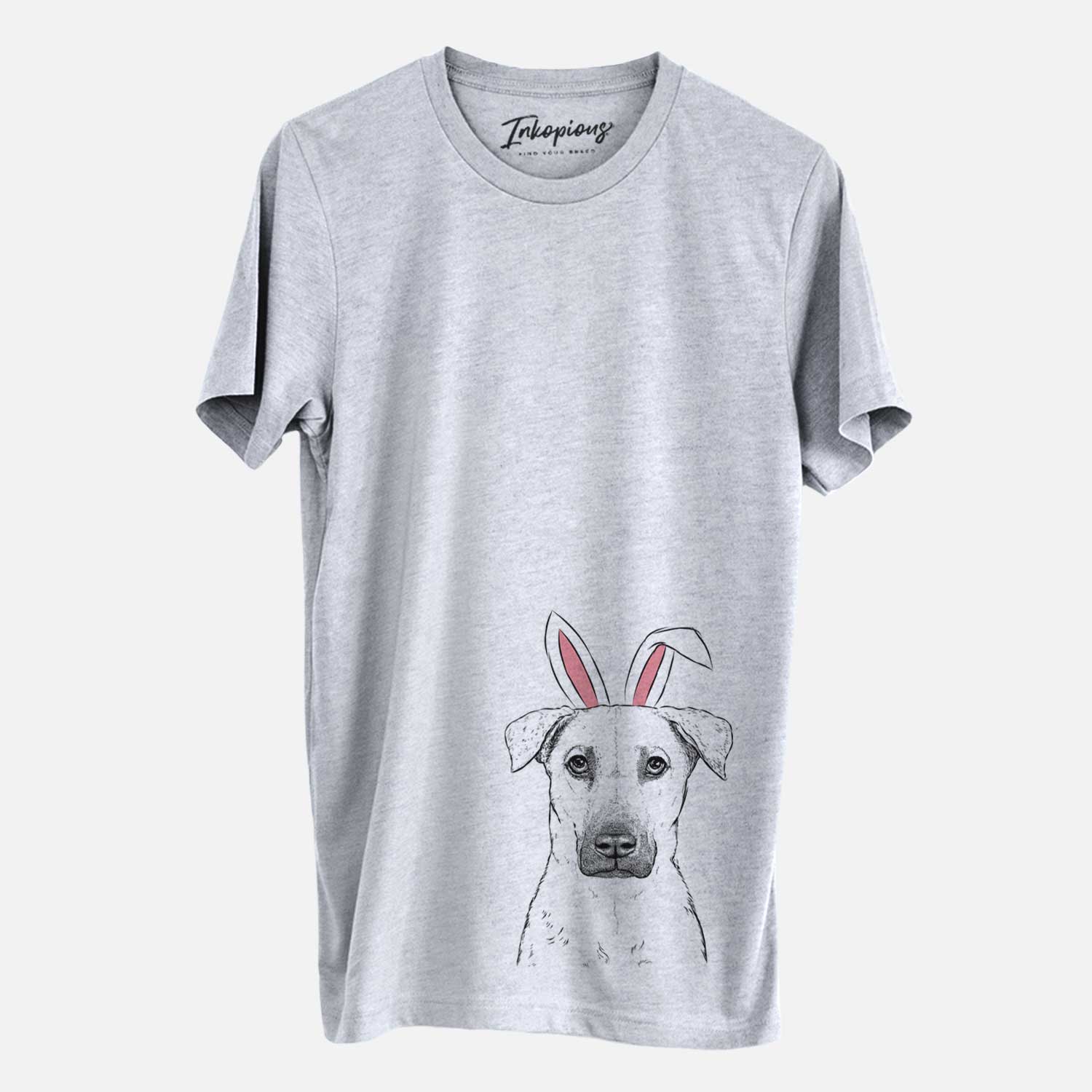 Easter Luna the Black Mouth Cur - Unisex Crewneck