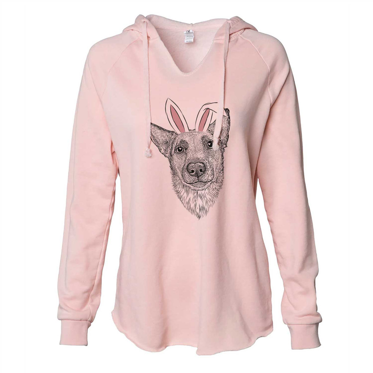 Easter Luna the Shepherd Mix - Cali Wave Hooded Sweatshirt
