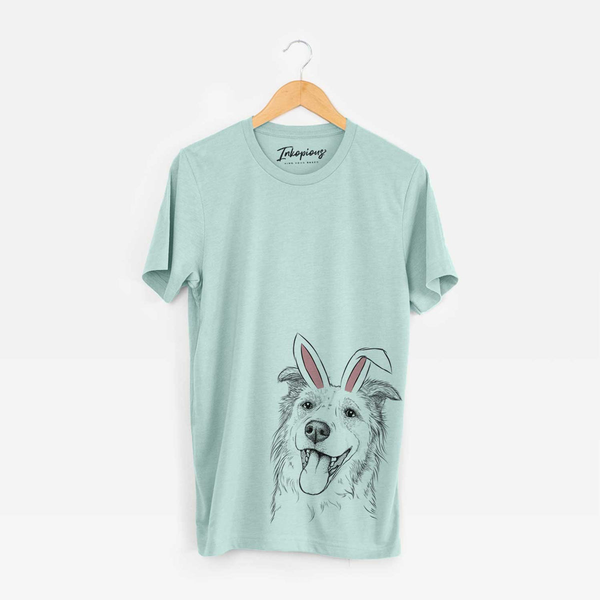 Easter Macaroni the Border Collie - Unisex Crewneck