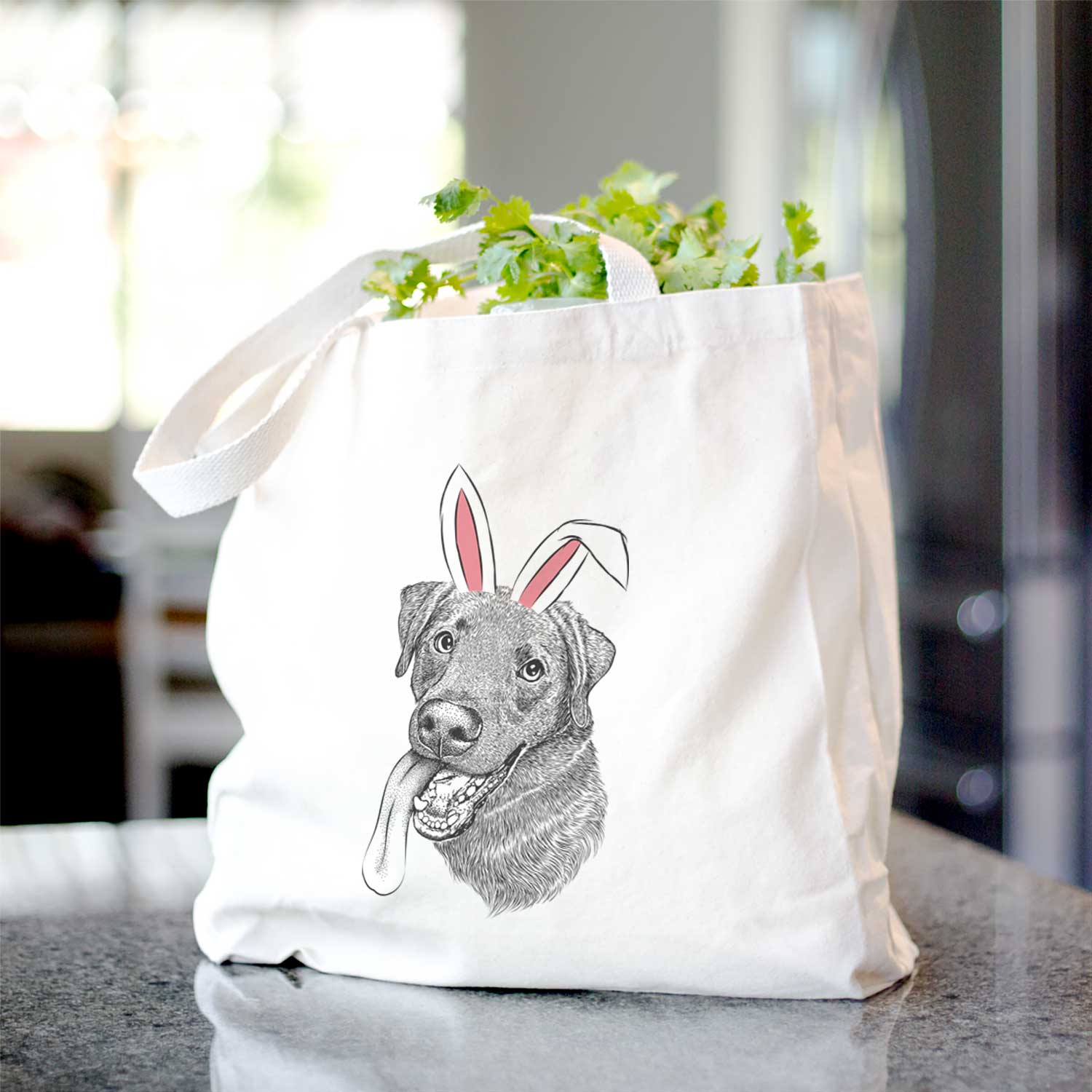 Macaroni the Lab Mix - Tote Bag