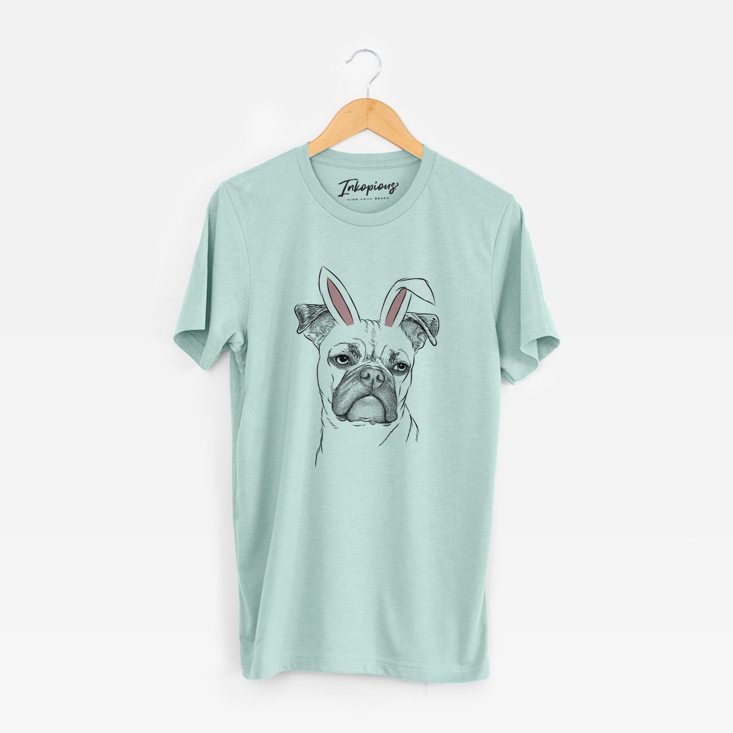 Easter Mack the Bugg (Boston Terrier/Pug) - Unisex Crewneck