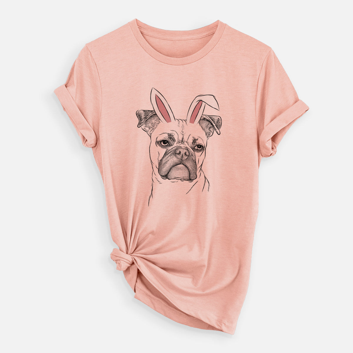 Easter Mack the Bugg (Boston Terrier/Pug) - Unisex Crewneck