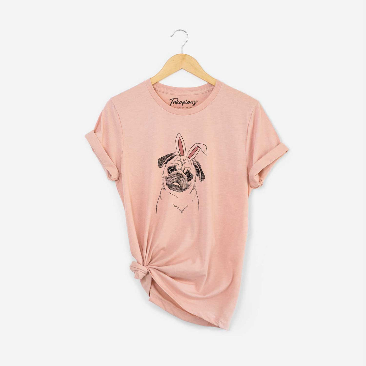 Easter Macy the Pug - Unisex Crewneck