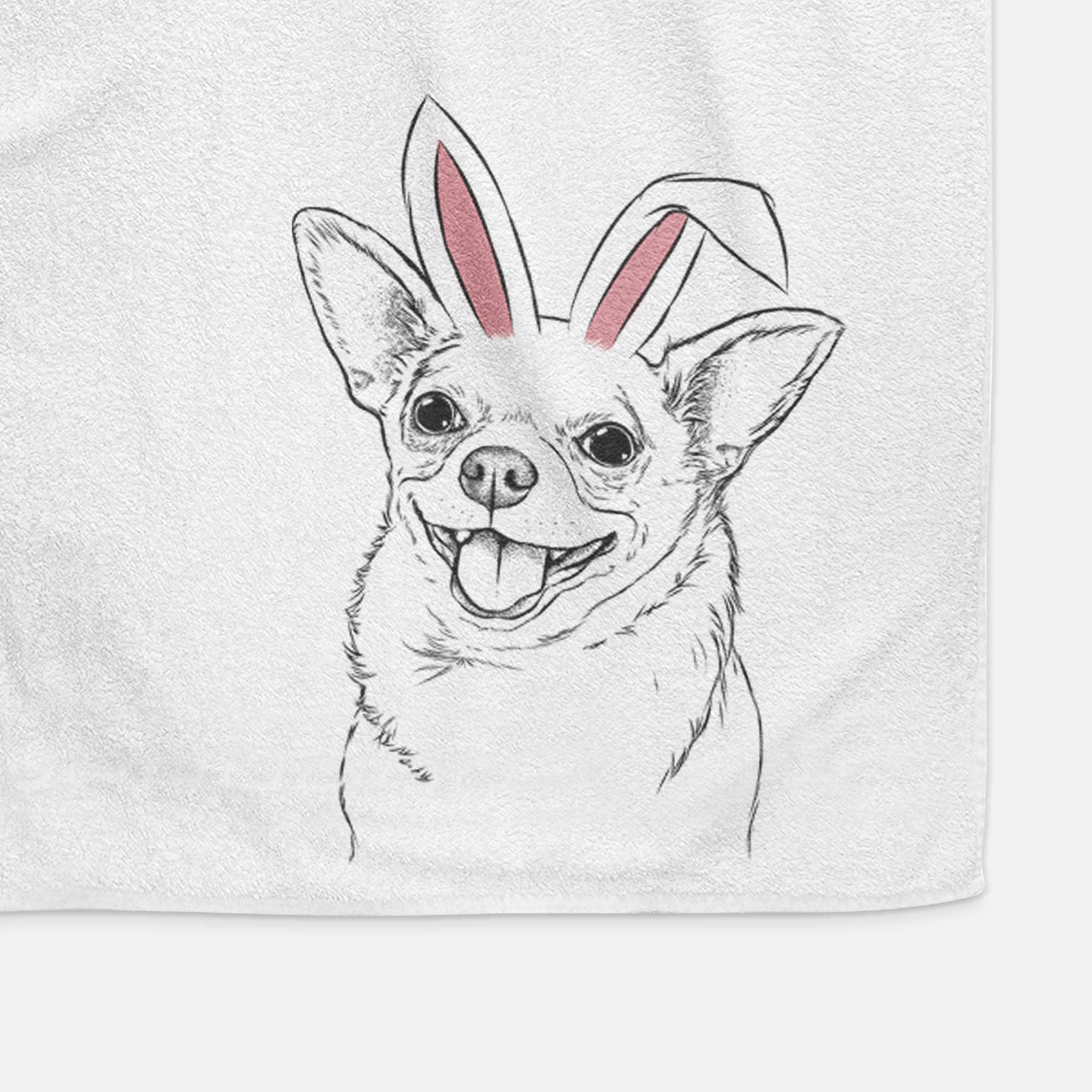 Maddison Pearl the Chihuahua Decorative Hand Towel