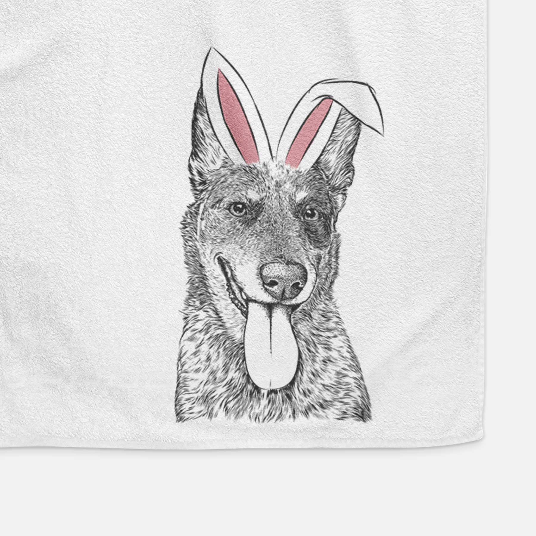 Madison the Blue Heeler Decorative Hand Towel